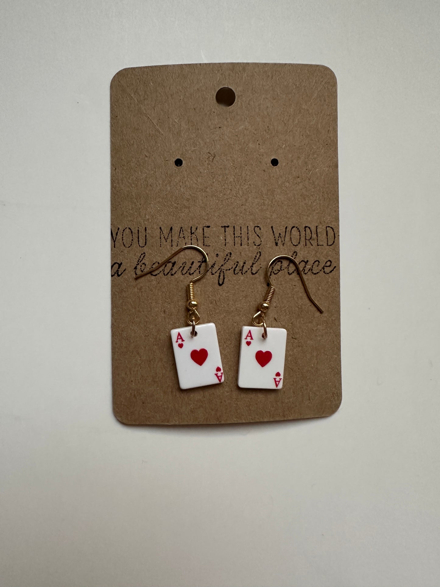 Ace of Hearts Dangle