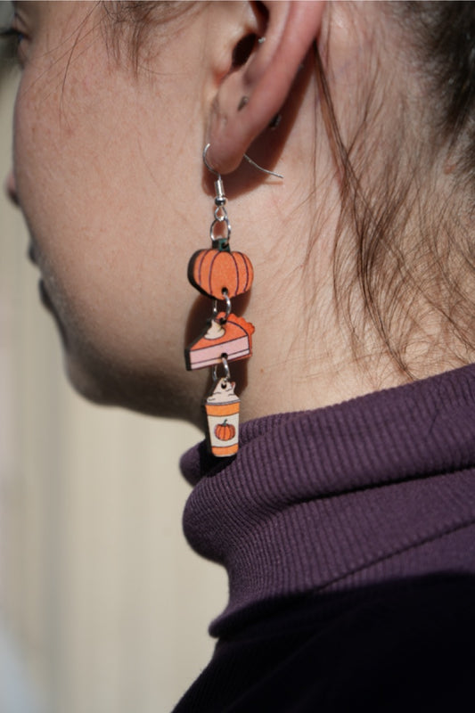 Pumpkin Pie Latte Dangle