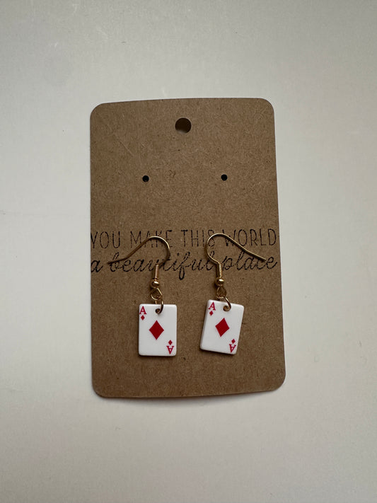Ace of Diamonds Dangle