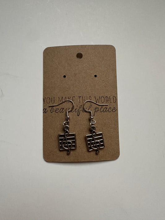 Music Note Dangle